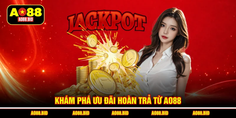 Ưu đãi hoàn trả từ AO88 - Nắm bắt cơ hội, đặt cược thả ga