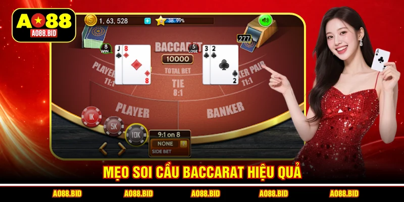 Soi cầu baccarat - Chinh phục mọi ván game khó nhất ở AO88