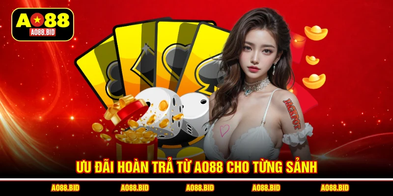 Ưu đãi hoàn trả từ AO88 - Nắm bắt cơ hội, đặt cược thả ga